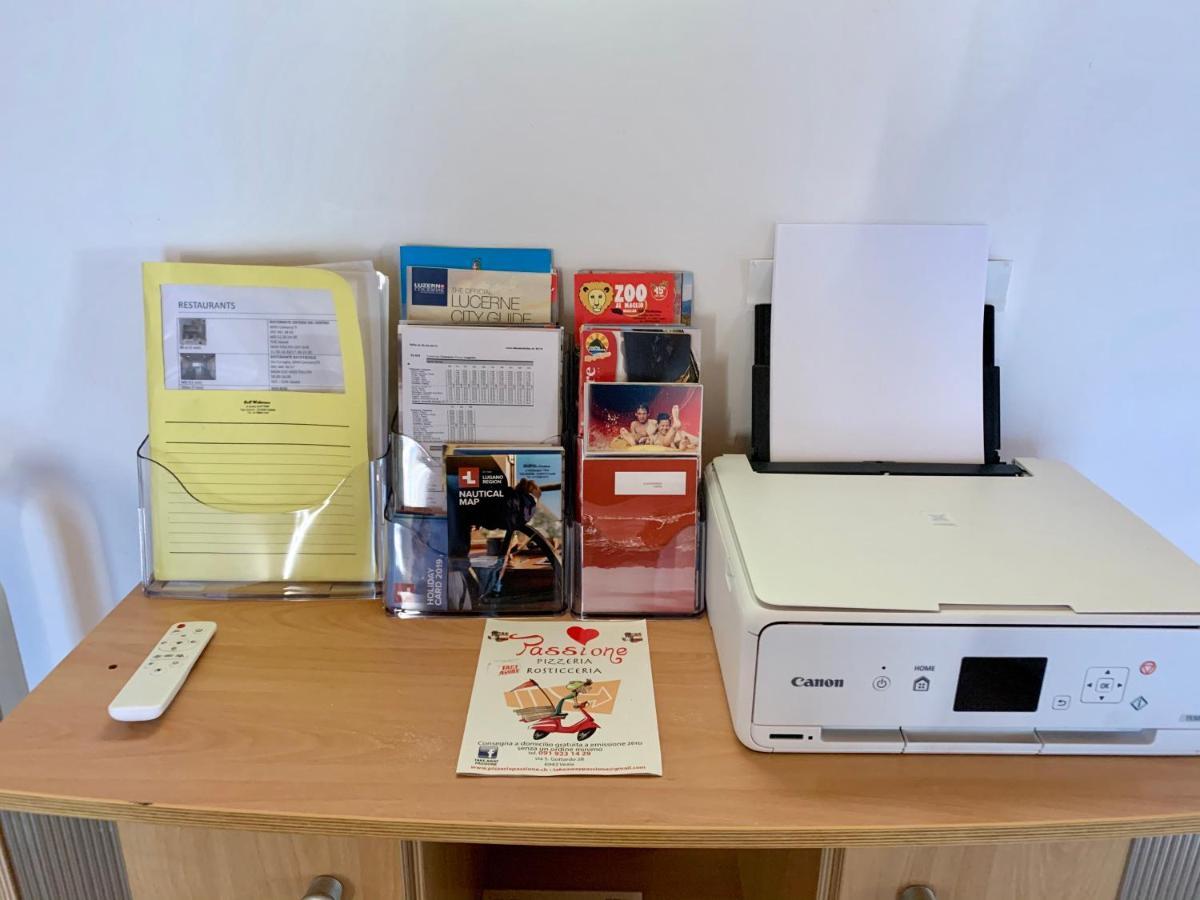 Comano Lugano Ticino - B&B Walterina מראה חיצוני תמונה