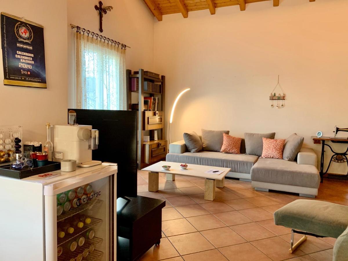 Comano Lugano Ticino - B&B Walterina מראה חיצוני תמונה